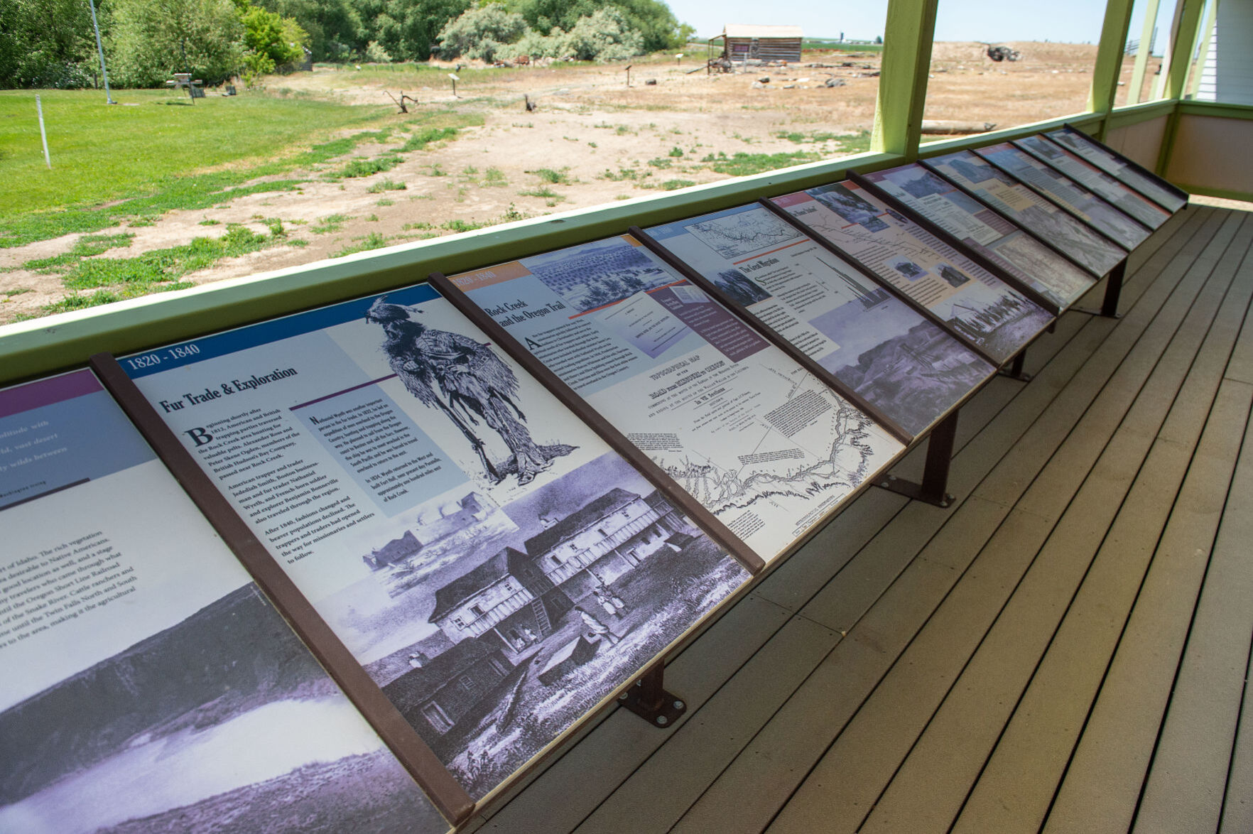 Tour of the Rock Creek Station and Stricker homesite